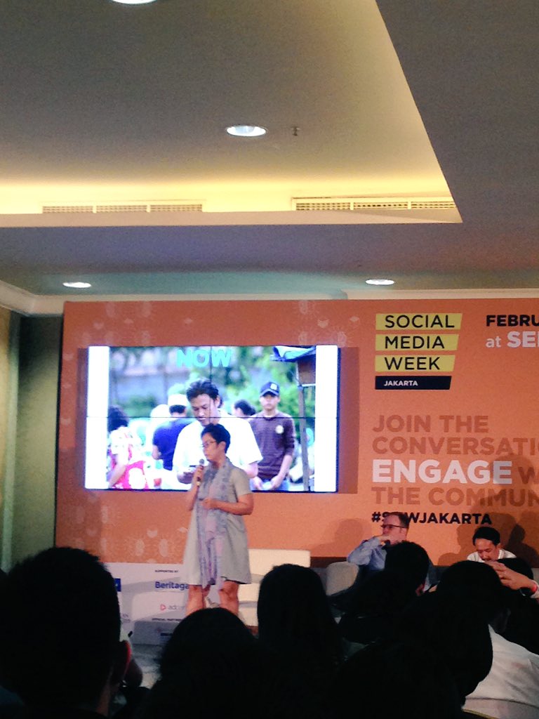 smartfrenworld's tweet image. Skrg saatnya sesi &apos;A World That Counts&apos; oleh Mellyana Frederika  (Pulse Labs) #SMSCHore #Generasi4G