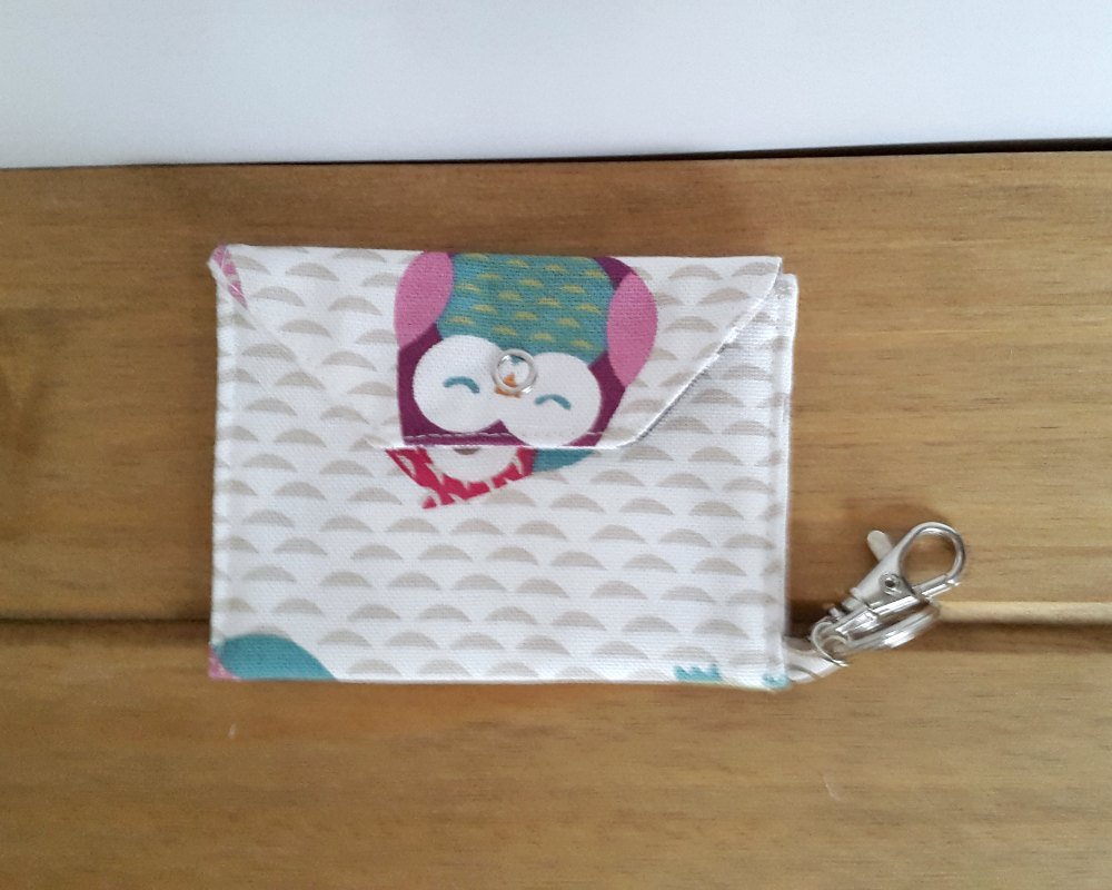 HectorsBags's tweet photo. Owl Coin Purse, Key Chain Wallet, Fabric Reusable Gift Card Holde… https://t.co/L3VPWQtWHk #craftbuzz #MaterialPouch https://t.co/g2UoSieT8V