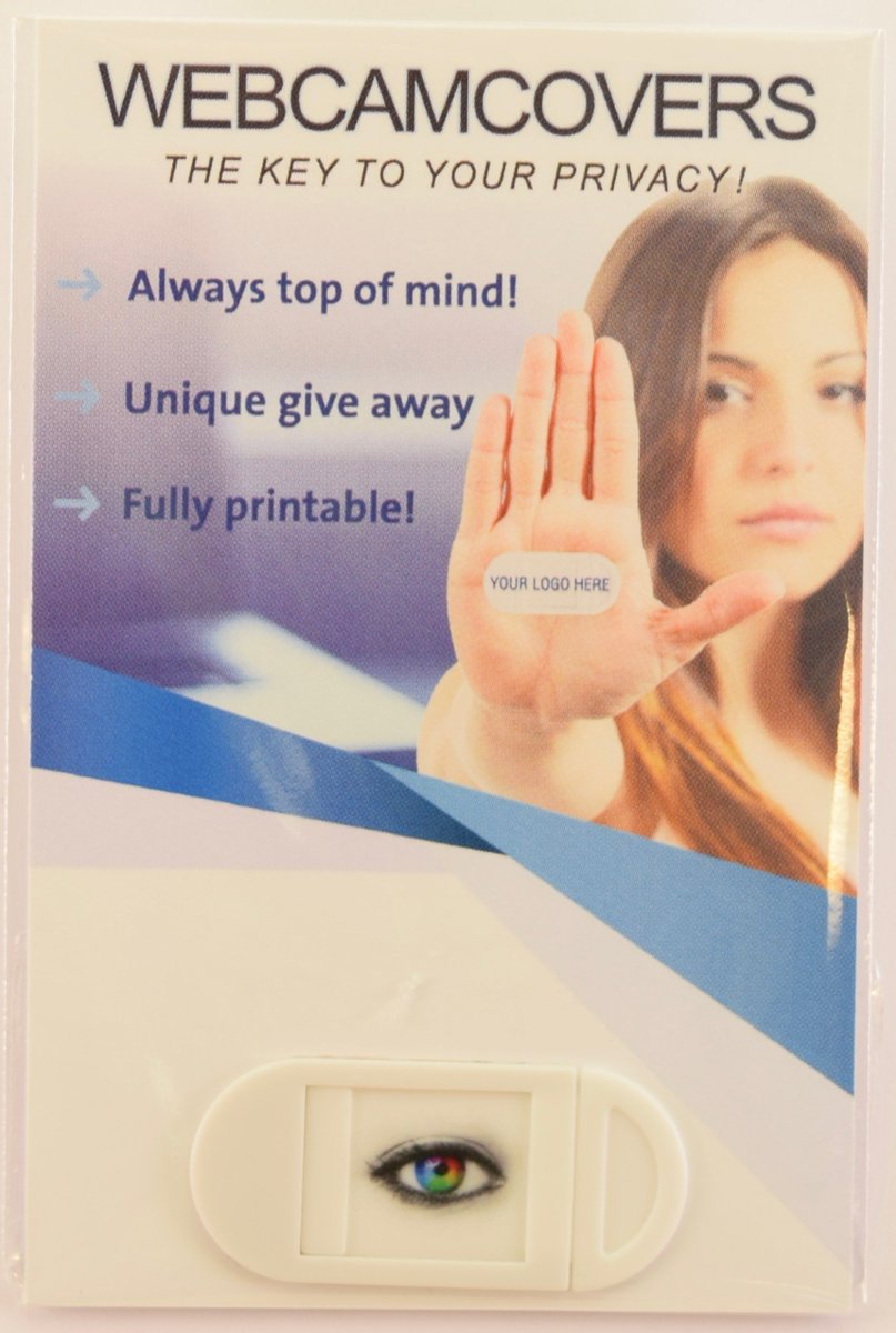 WebcamBlock's tweet image. The unique #giveaway of 2016! Fully printable and always your #logo top of mind! webcamblock.com