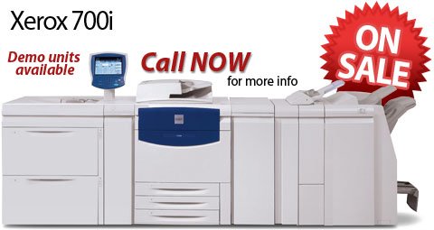 copiersonsale's tweet photo. Looking for a great deal on a Xerox 700i? Call us today and find out how you can save up to 70% 1-855-955-9855 https://t.co/r5ysDBckU5