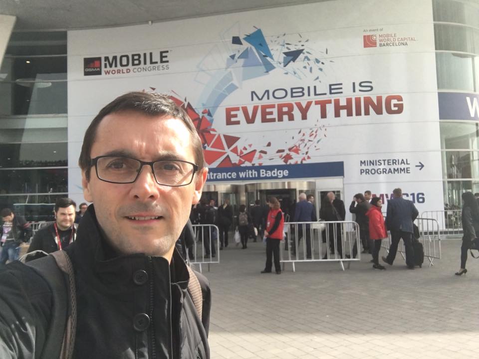 AnxaTeam's tweet photo. Anxa CEO Fabrice Boutain keeping it current at this year's #MobileIsEverything Mobile World Congress in Barcelona! https://t.co/Zy314FyXq3