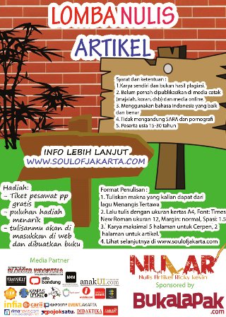InspiratorFreak's tweet photo. #NULAR (Nulis Artikel Ricky Kevin). Kpn lg nulis berkesempatan dpt Tiket Pesawat PP Bali Gratis? btas akhr 30 maret https://t.co/QXCjPvoTQ6