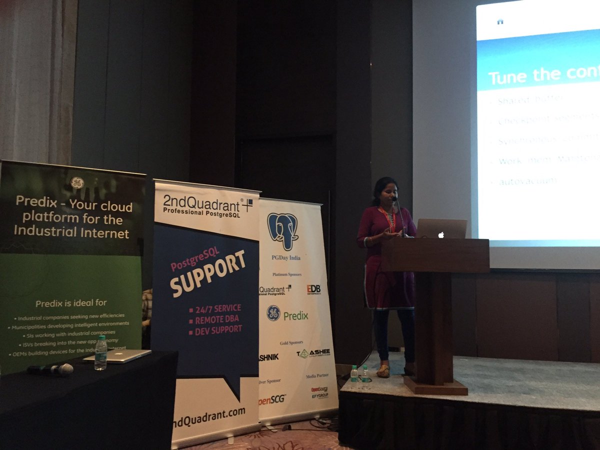 nikkhils's tweet image. Performance tips at #pgdayindia