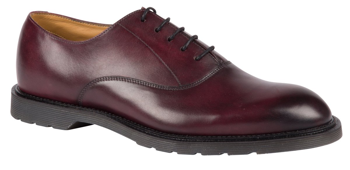 DR. MARTENS Henley Fawkes Oxfords 1461 Smooth Leather Oxford Shoes in Black | Dr. Martens main image 3