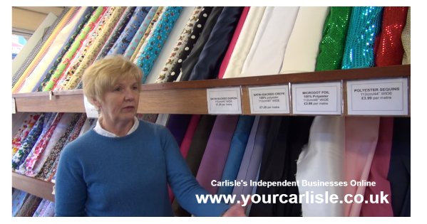 Find Out More about Fabrics &amp; Threads in The Market Hall on yourcarlisle.co.uk #carlisle