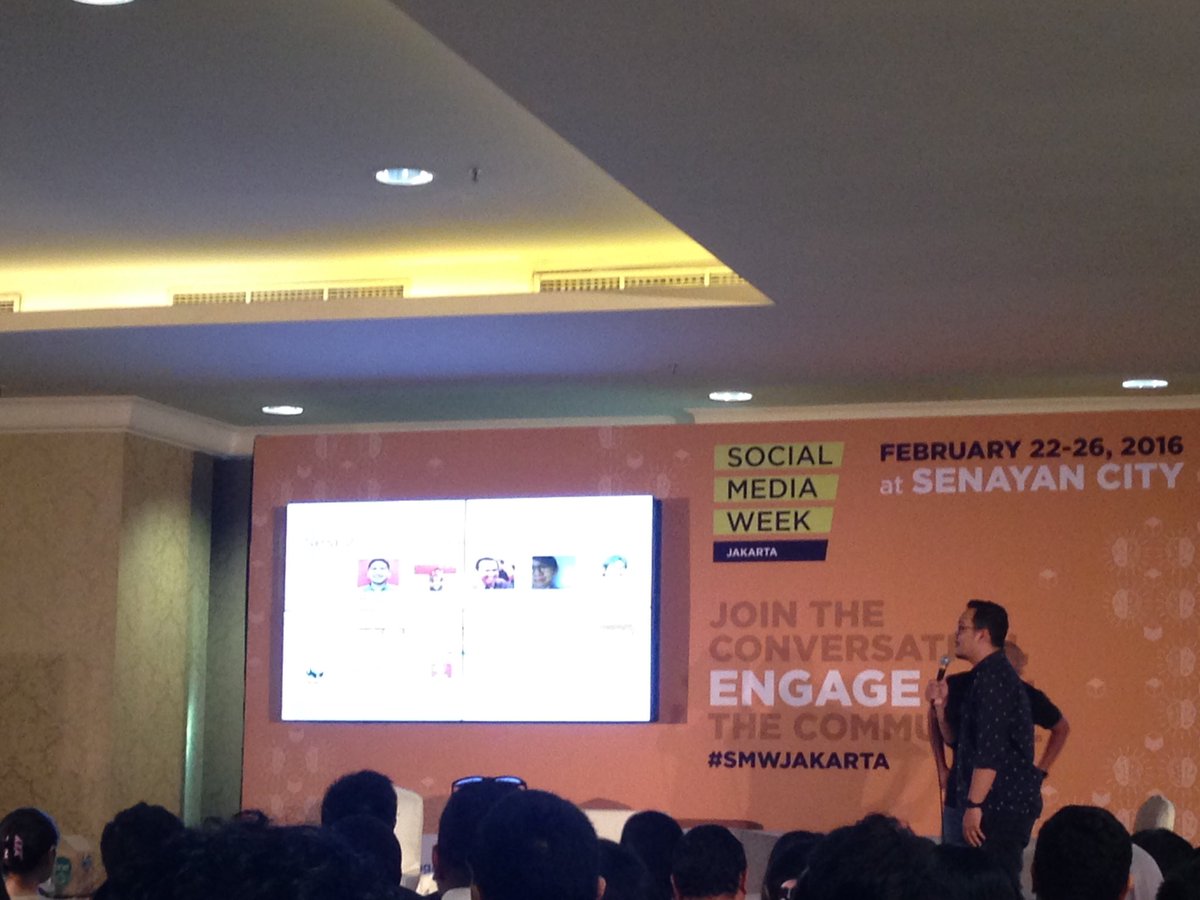 smartfrenworld's tweet image. Sesi kali ini akan membahas Digital, Mobile and Social Media Outlook 2016 #SMSCHore #Generasi4G