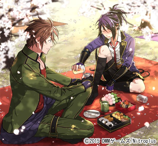 刀剣乱舞 公式ツイートの記念イラストまとめ リリース前 19まで Twitter