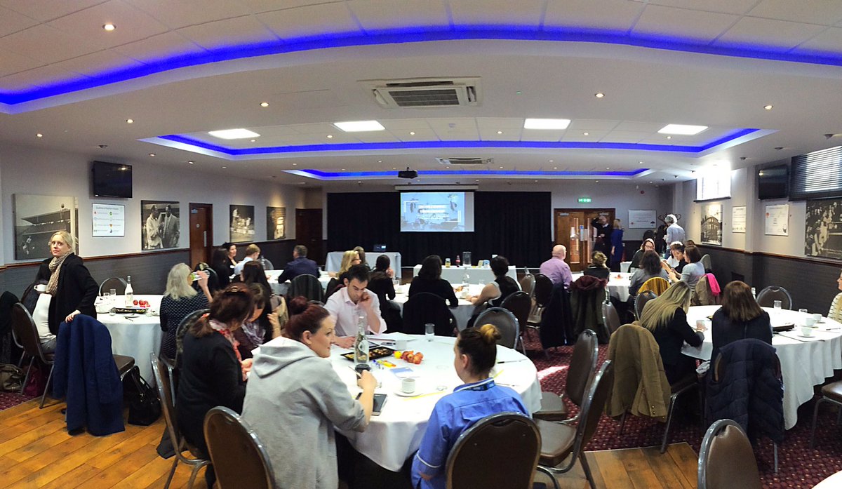 SocialSam's tweet photo. Brilliant turnout at the @EvolvingEdgeLtd workshop at Turf Moor! #EvolveYourEdge https://t.co/5ZIgmGycvU