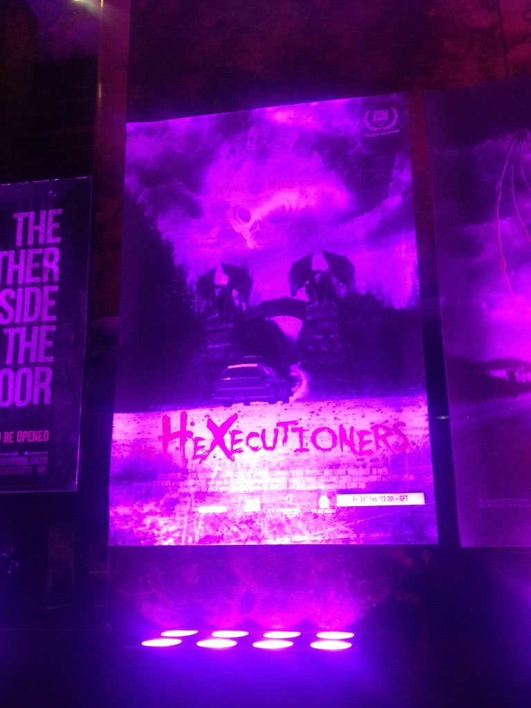 cultlabs's tweet photo. Time to get your hex on at @Film4FrightFest❗️
#TheHexecutioners starts the first full day of fear in Glasgow #GFF16 https://t.co/piPcT4OUlv