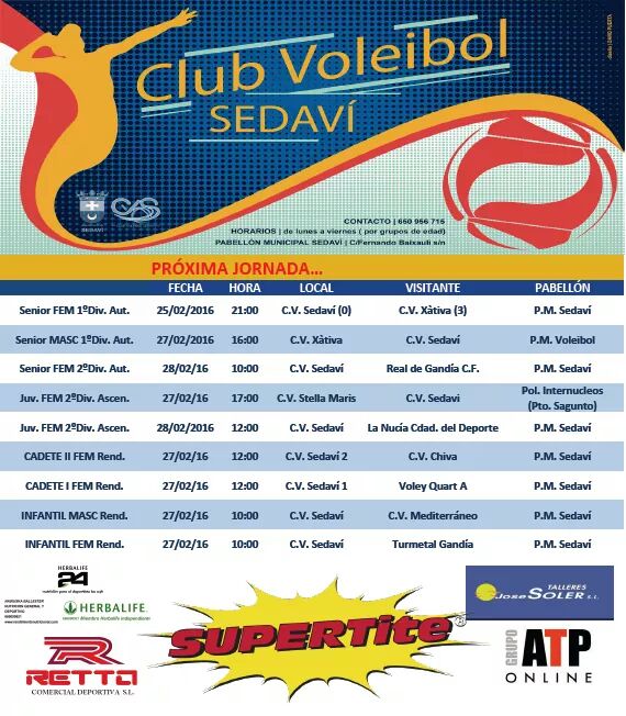 Club Voleibol Sedavi (@cvsedavi) on Twitter photo 