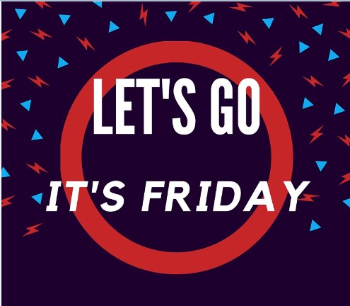 GrafiSantaMaria's tweet photo. ¿Preparados para el #finde? https://t.co/gbYdfYPqsp