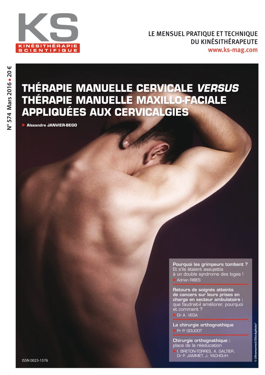 KS_Magazine's tweet photo. n° de mars : Chirurgie orthognathique-Cervicalgies-Syndrome des loges-Chimiothérapie vue par les patients+Rubriques https://t.co/szyzZNGPSF