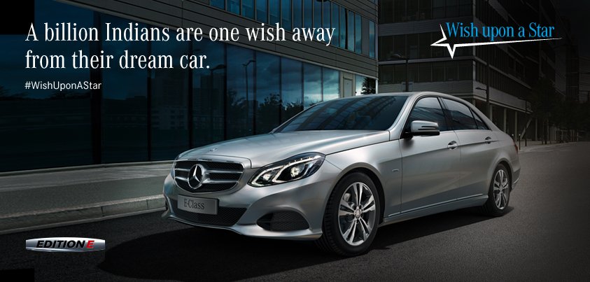 MercedesBenzInd's tweet photo. The #20YearsofEClass party has already started. Join in by recording your #WishUponAStar at https://t.co/dhniw7omfH https://t.co/NYGESPcPOl