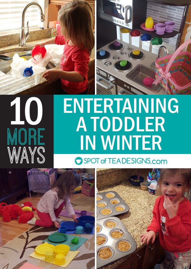 [NEW POST] 10 MORE ways to Entertain a Toddler in Winter. #toddleractivites spotofteadesigns.com/2016/02/10-mor…