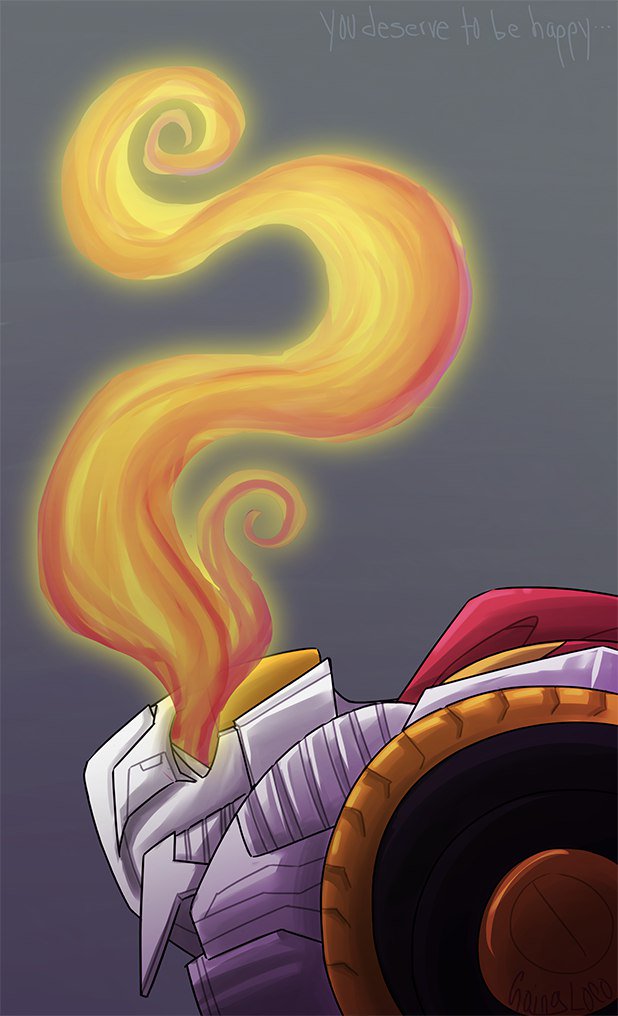 TracksAutobot's tweet image. Великолепный арт с Хромедомом. К сожалению, кто автор я не знаю.