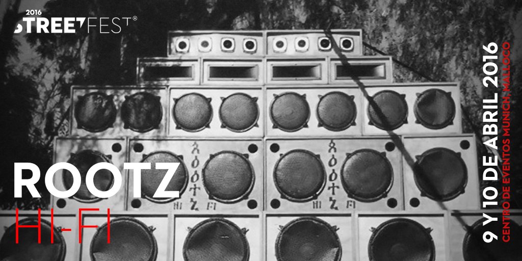 StreetFestChile's tweet photo. Reggae-dub y cultura sound system ¡Imperdibles los #RootzHiFi en #StreetFestChile! https://t.co/pJAlX3niMj