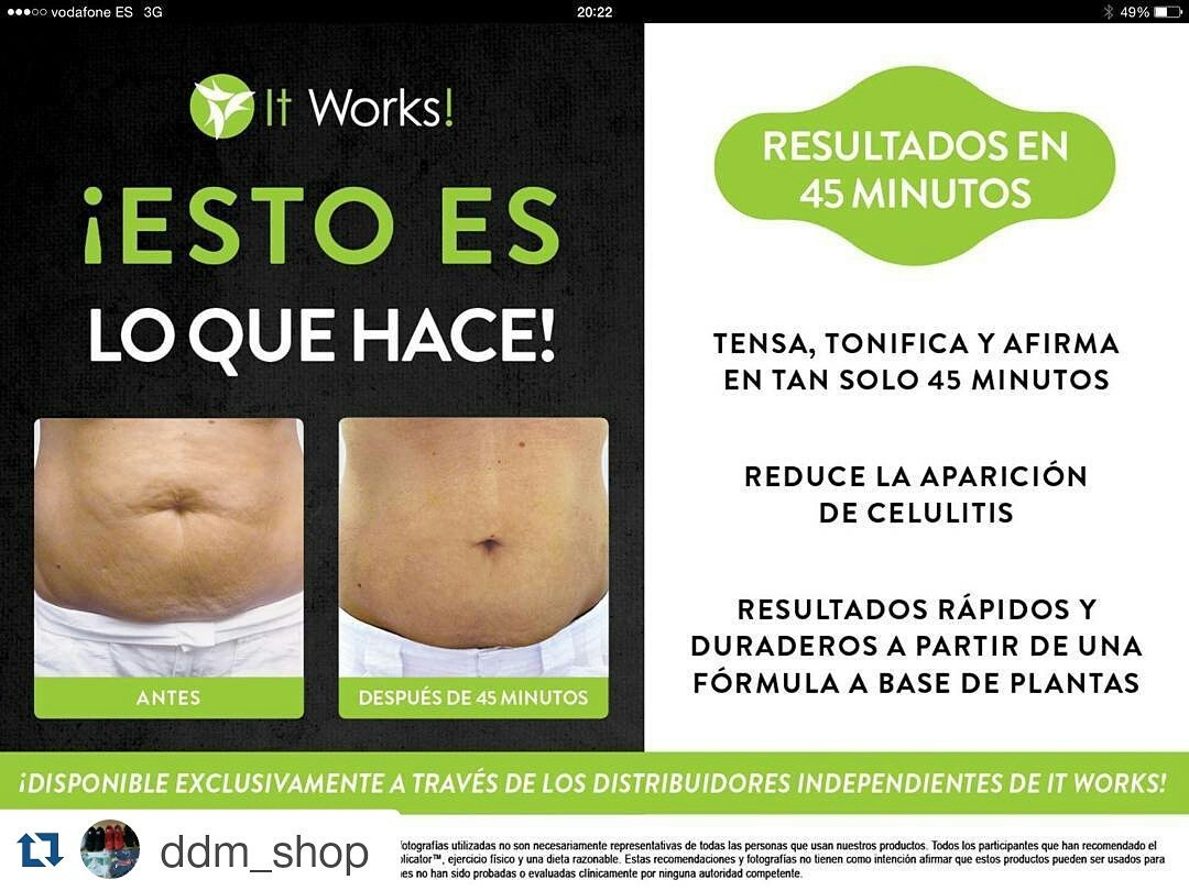 DdmShop's tweet photo. ¿Quién hoy en día no quiere tener un cuerpo 10? Con nuestros productos tendrás sin duda una gran ayuda. #itworks https://t.co/drliqz6KDk