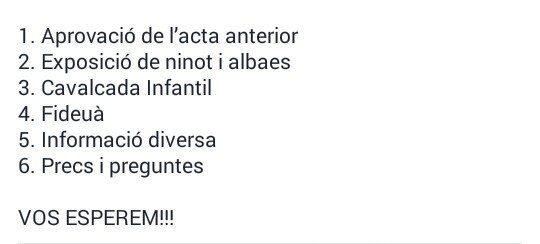 Entrem en la recta final a les falles! Vos recordem que esta nit tindrem assemblea, amb el següent ordre del dia: