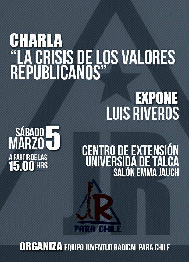 JRBioBio's tweet photo. Acompáñanos éste 5 de Marzo a la capital del Maule. #JRparachile https://t.co/kQlyjURVEf