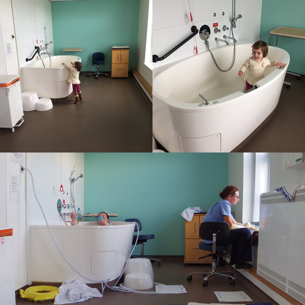 RLSNI's tweet photo. 18 months ago today Zara was born in this birthing pool in LVH MLU! Today we celebrated the MLUs 5th birthday! https://t.co/OZUcw34vpA