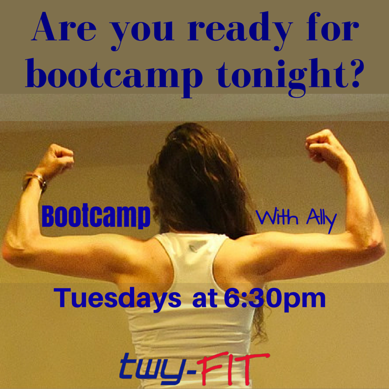 Start your #weekend off with a great workout. #Bootcamp with Ally starts at 5:30pm tonight!