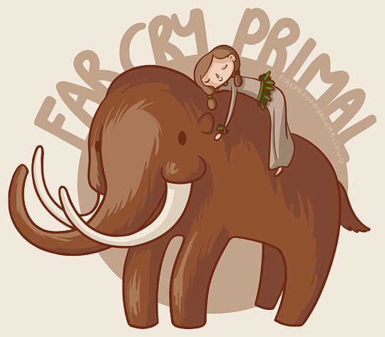 Ubisoft's tweet photo. Our fans are getting into the spirit of #FarCry Primal with this fierce Fan Art! https://t.co/fYKXEvnaCP