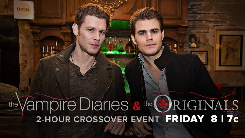 paulwesley's tweet photo. Tonight's the night folks. Klaus and Stefan reunite. Their love is impenetrable. https://t.co/Odc4nwfecb