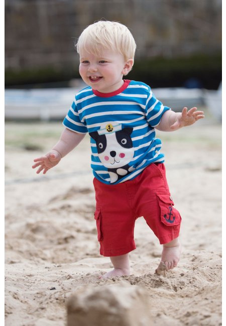 These gorgeous short sleeve tops from Frugi are proving hugely popular already! 100% organic cotton and very cute!
