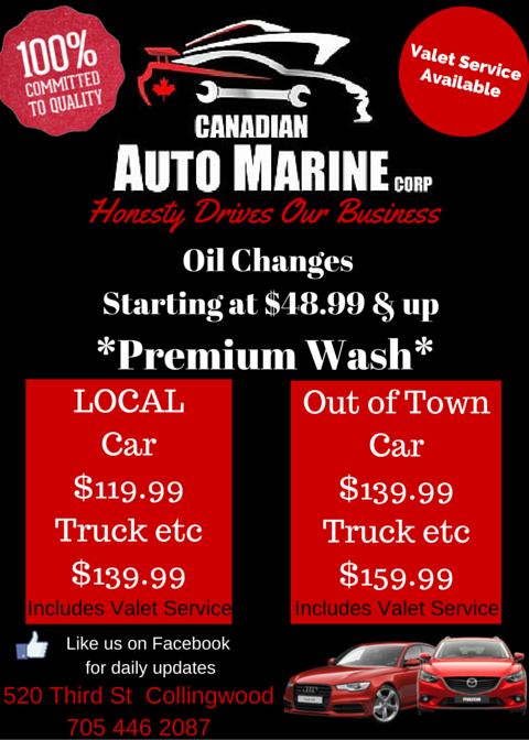 CdnAutoMarineCo's tweet photo. We are booking for March, April &amp; May!!
we do have a few spots left in February ;)
705 446 2087 https://t.co/HIIsu58jt0