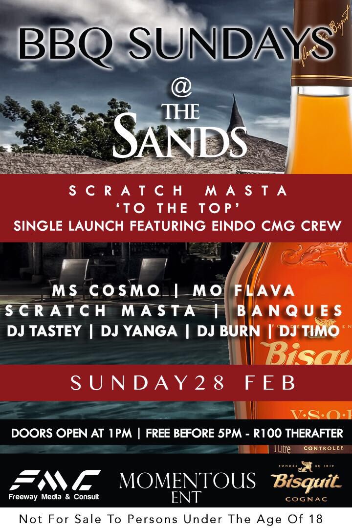Total shutdown <a href="/TheSands011/">The Sands</a> dis Sun doors open 1pm #BBQSundaes + #ToTheTopPremier wit massive lineup🔥🔥cc <a href="/RealEindo/">Eindo</a>