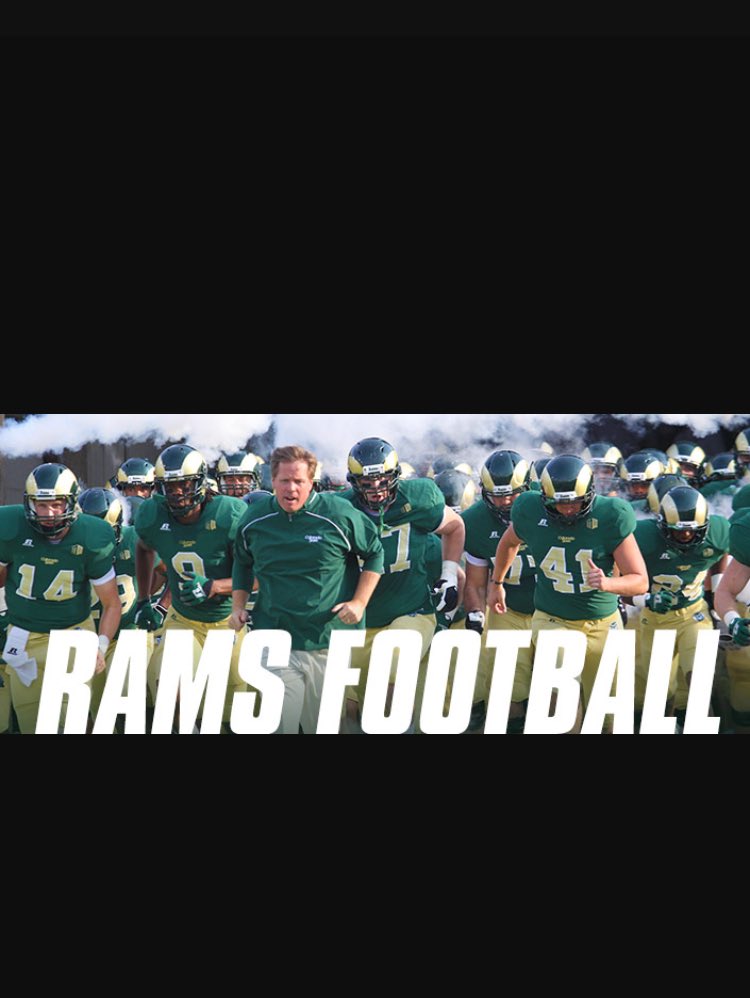 _Darrenhall's tweet photo. Blessed to have received my 4th offer to the Colorado State University #RamFam @RHAREBREED #breedup https://t.co/eCiq2N5vwD