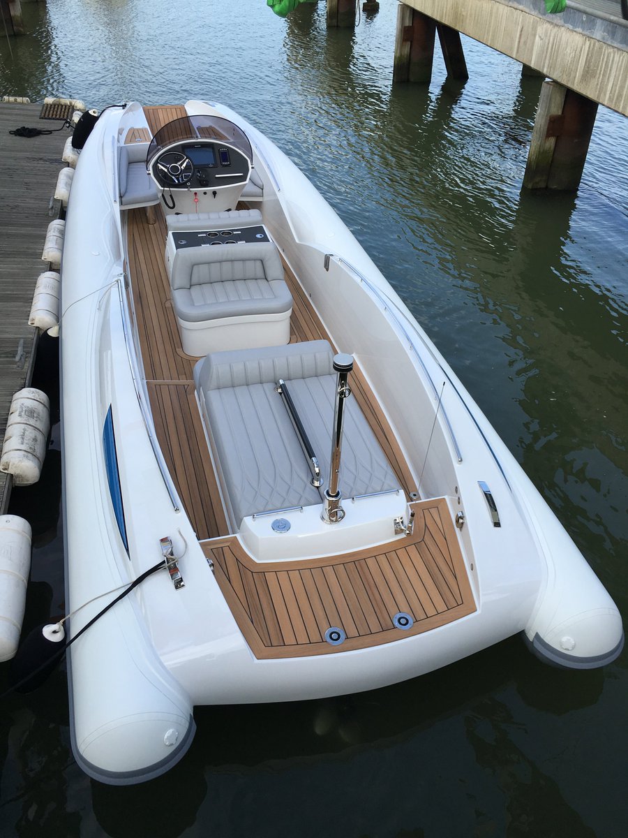 Another SY9 Beachlander preparing for sea trials, soon to be delivered to her mothership. #superyacht #beach #tender