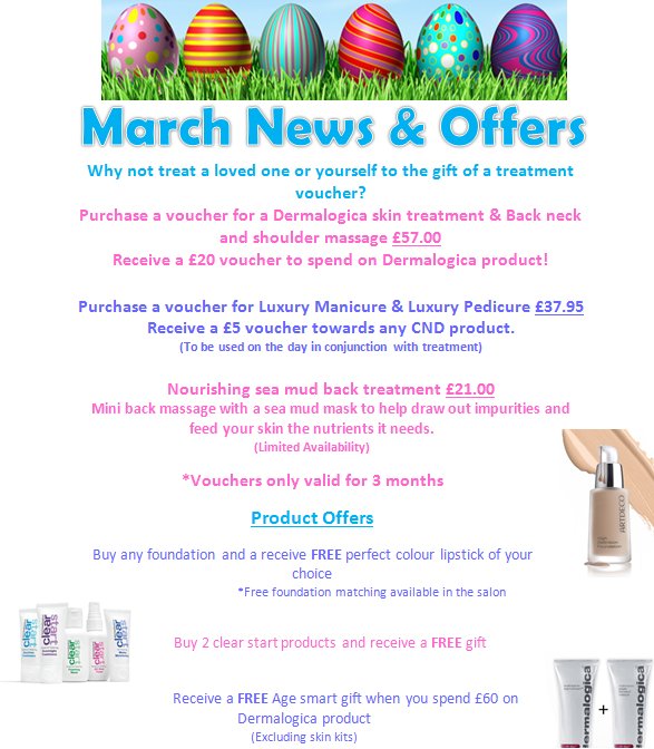 Here's a sneak peek into what March has to offer!!! :)