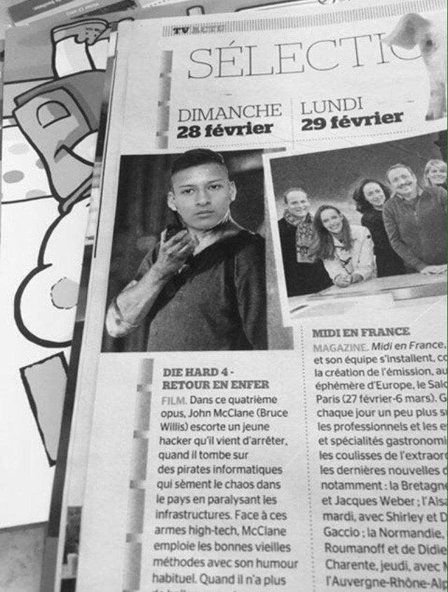 MaximePerrin96's tweet photo. Fan de Luis Auffrais? Il sera dimanche soir sur TF1
Début d'une grande carrière pour ce prodige Guatémaltèque? https://t.co/WfoRp9Dumn