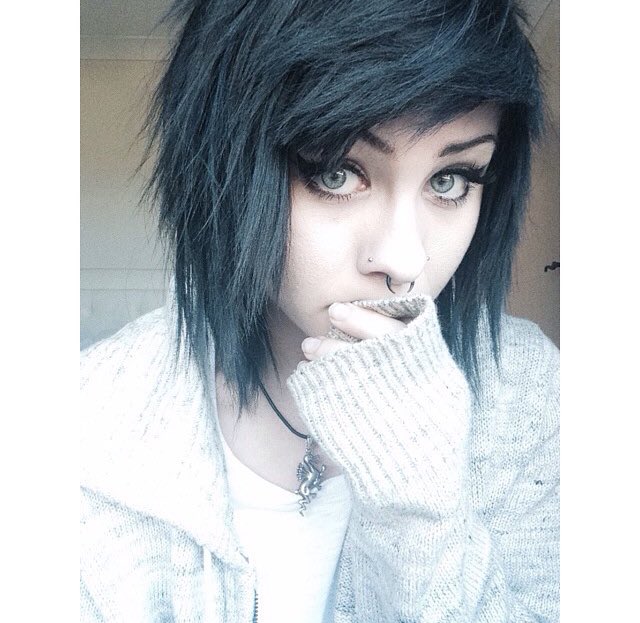 Didn't feel like putting my extensions in today.