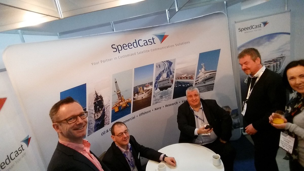 SpeedCastEurope's tweet photo. @SpeedCastEurope Maritime Team @TheDigitalShip Hamburg. See you next time in Copenhagen. https://t.co/dMOO7PiLo3