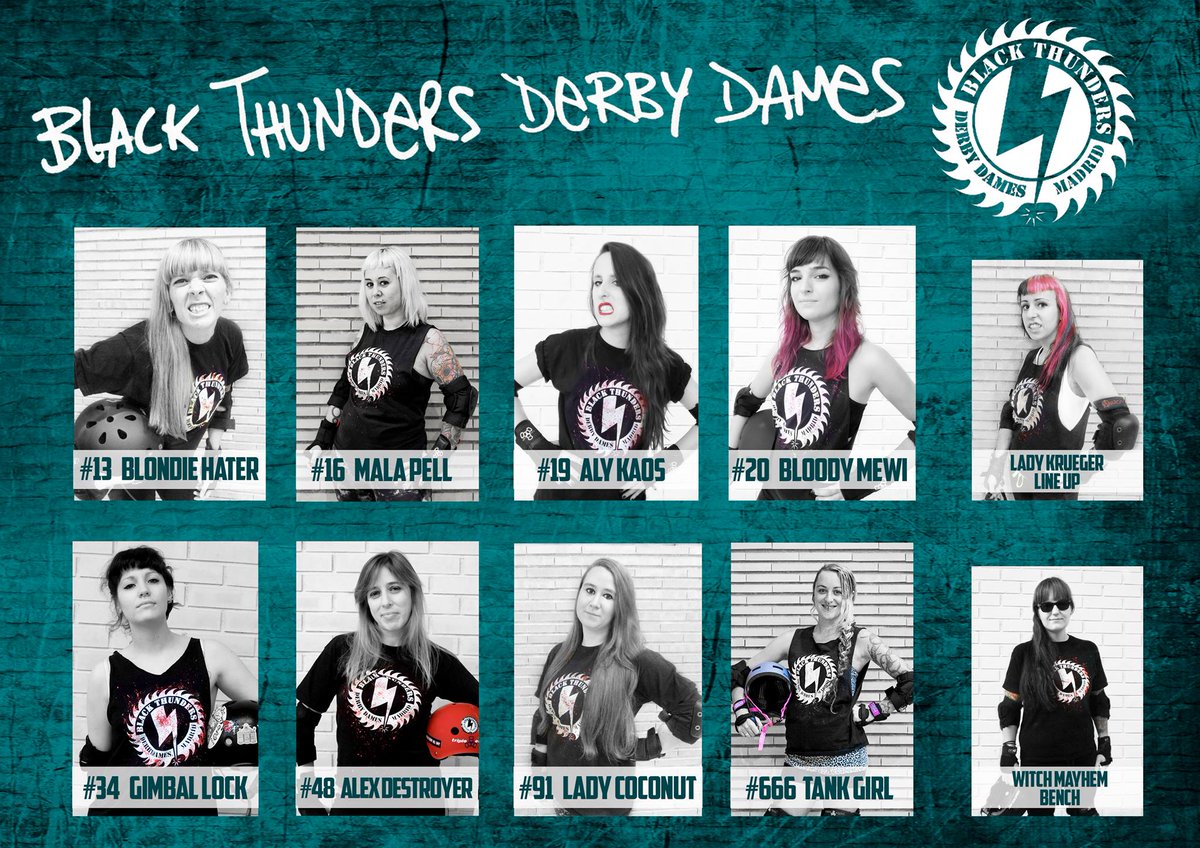 Black Thunders Madrid tweet media