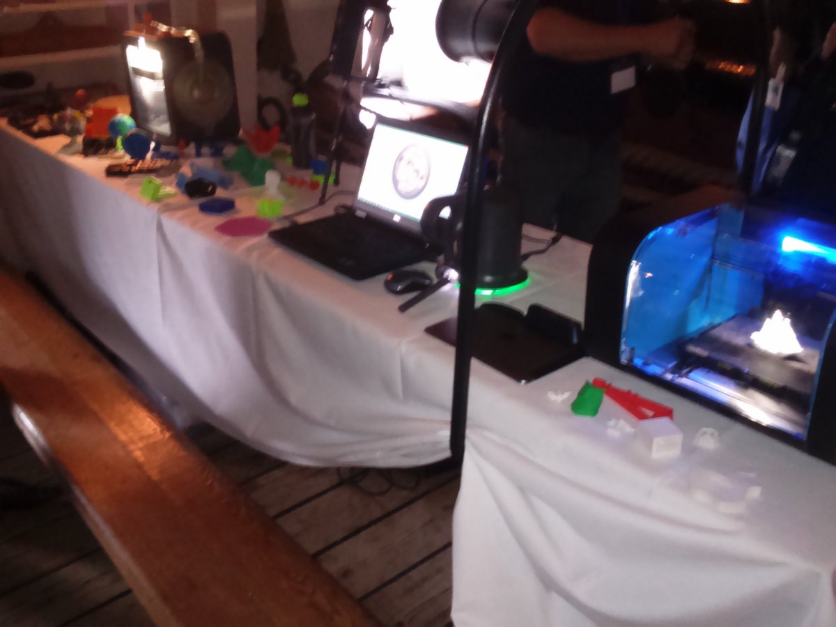 TransparentComm's tweet photo. The exciting #3dprint  stand at the Transparent Expo courtesy of @3dsystemscorp https://t.co/yckDuNbi9A