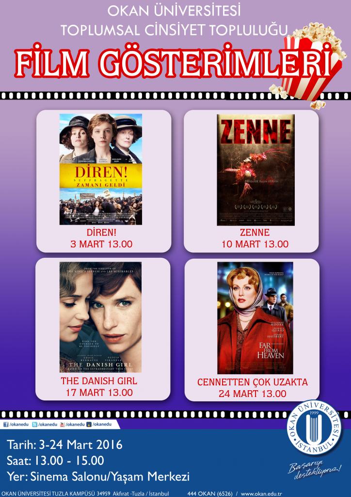 okanedutr's tweet photo. Toplumsal Cinsiyet Topluluğu Film Gösterimleri https://t.co/ja8UtoLVWN https://t.co/lvdEB6oBYc