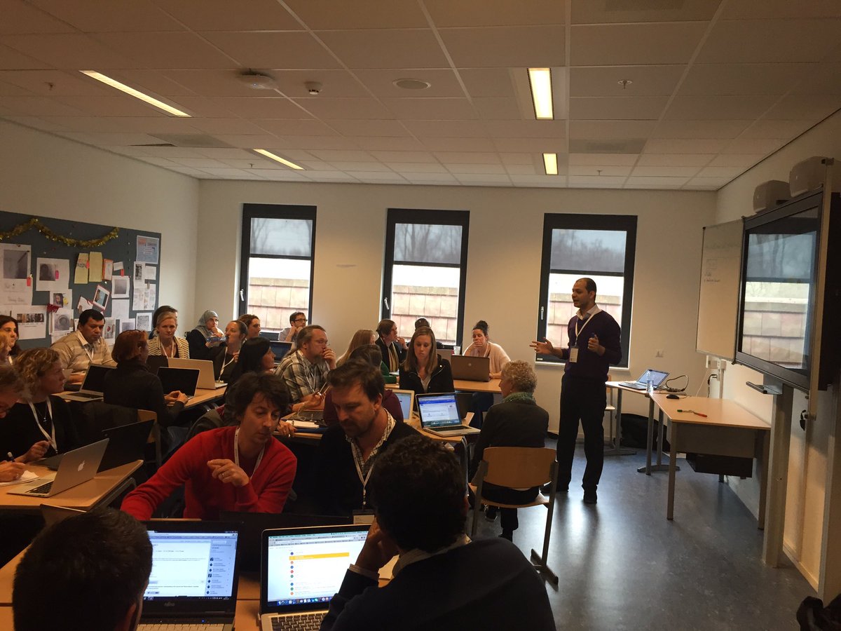 managebac's tweet photo. Ali from SEK Qatar on using ManageBac to meet PYP best practices &amp; requirements. #mbconfthehague https://t.co/9dD4CrARy1