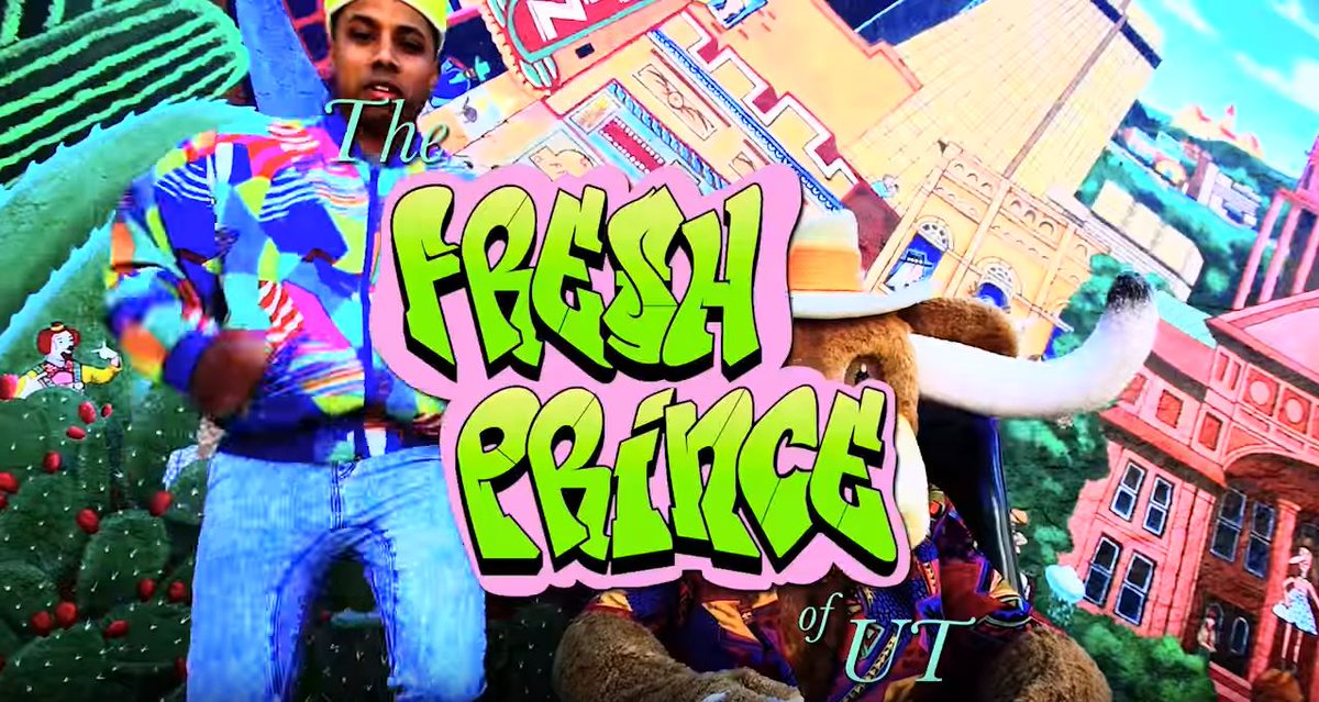 austin360's tweet image. Watch the Texas Longhorns/’Fresh Prince of Bel-Air’ mashup of your wildest dreams atxne.ws/1WMnyDW