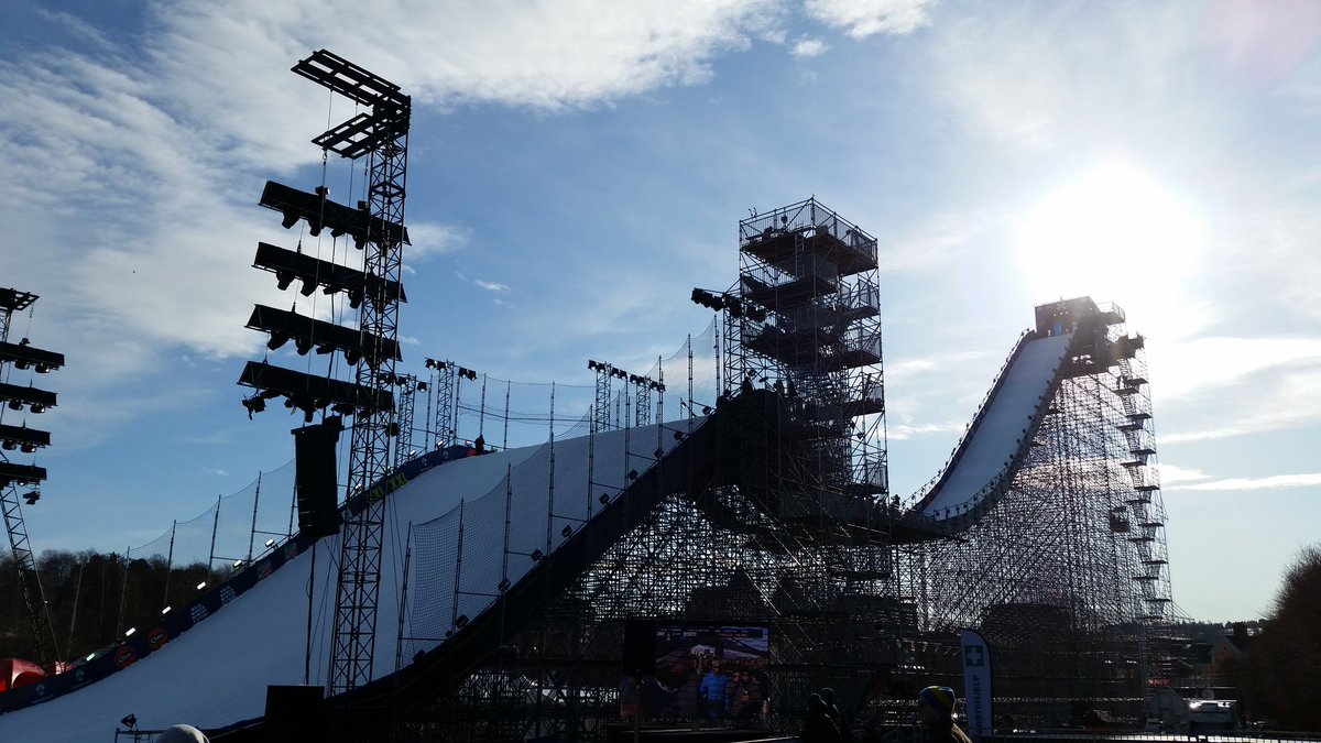 XGames's tweet photo. #XGamesOslo Men’s Ski Big Air Elimination is streaming live online right now » https://t.co/WTZ0PHKeWL https://t.co/PGic3Sics1