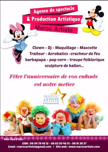 marocartiste's tweet photo. Offrez à vos enfants un souvenir inoubliable, en faisant appel aux professionnels des fêtes d'anniversaires. https://t.co/vwHZg0dxR6