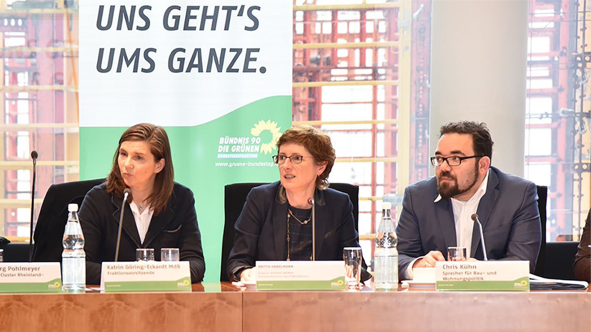 GruenKappler's tweet photo. .@GoeringEckardt: #Wohnen &amp; #Integration fördern! #Wohnungsgemeinnützigkeit  @BriHasselmann @ChrisKuehn_mdb (MA) https://t.co/DNJJbfdHLf