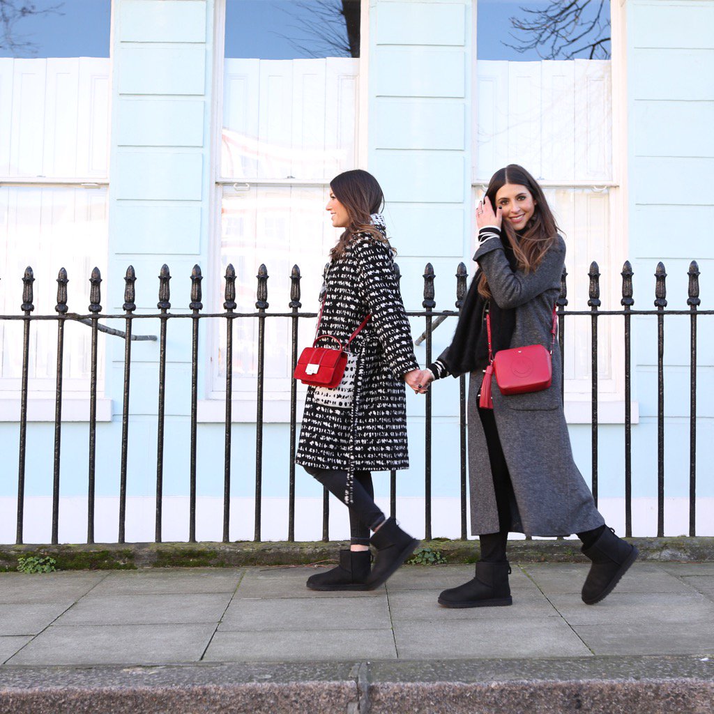 Now on WAT | a day off pounding pavements &amp; sipping almond lattes 👭 #myCLASSICstyle @UGGUK bit.ly/1VIKCDu
