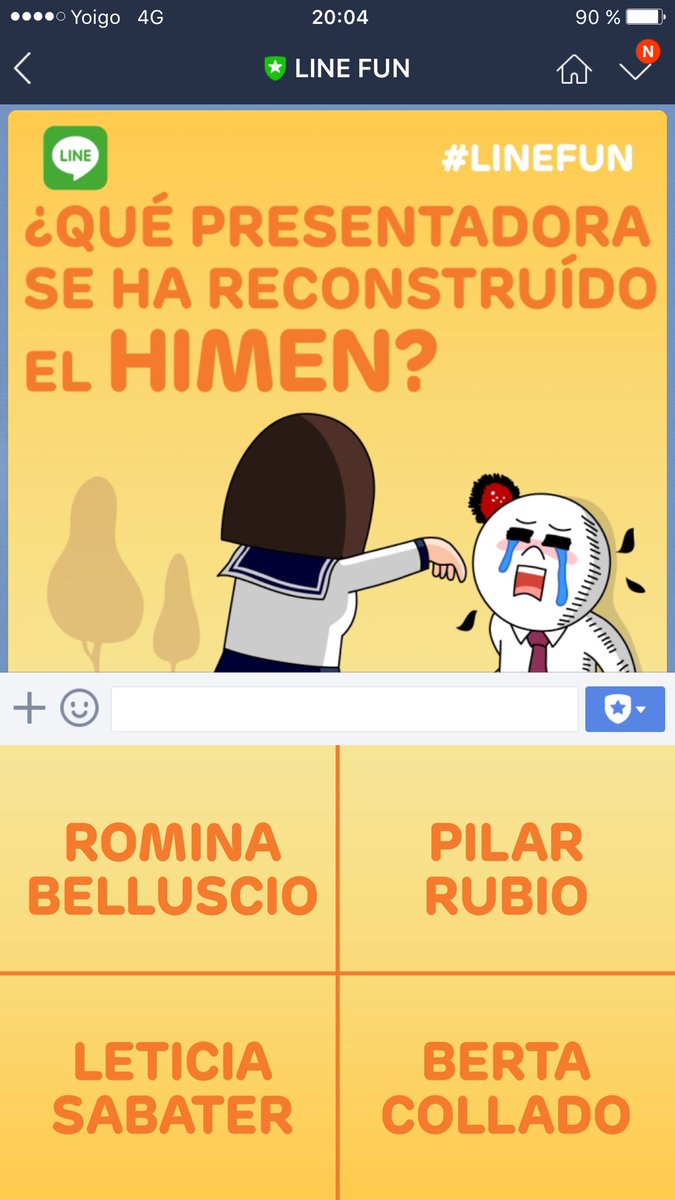 peritabobe's tweet photo. #LINEFUN https://t.co/dEwS9rvsp0
