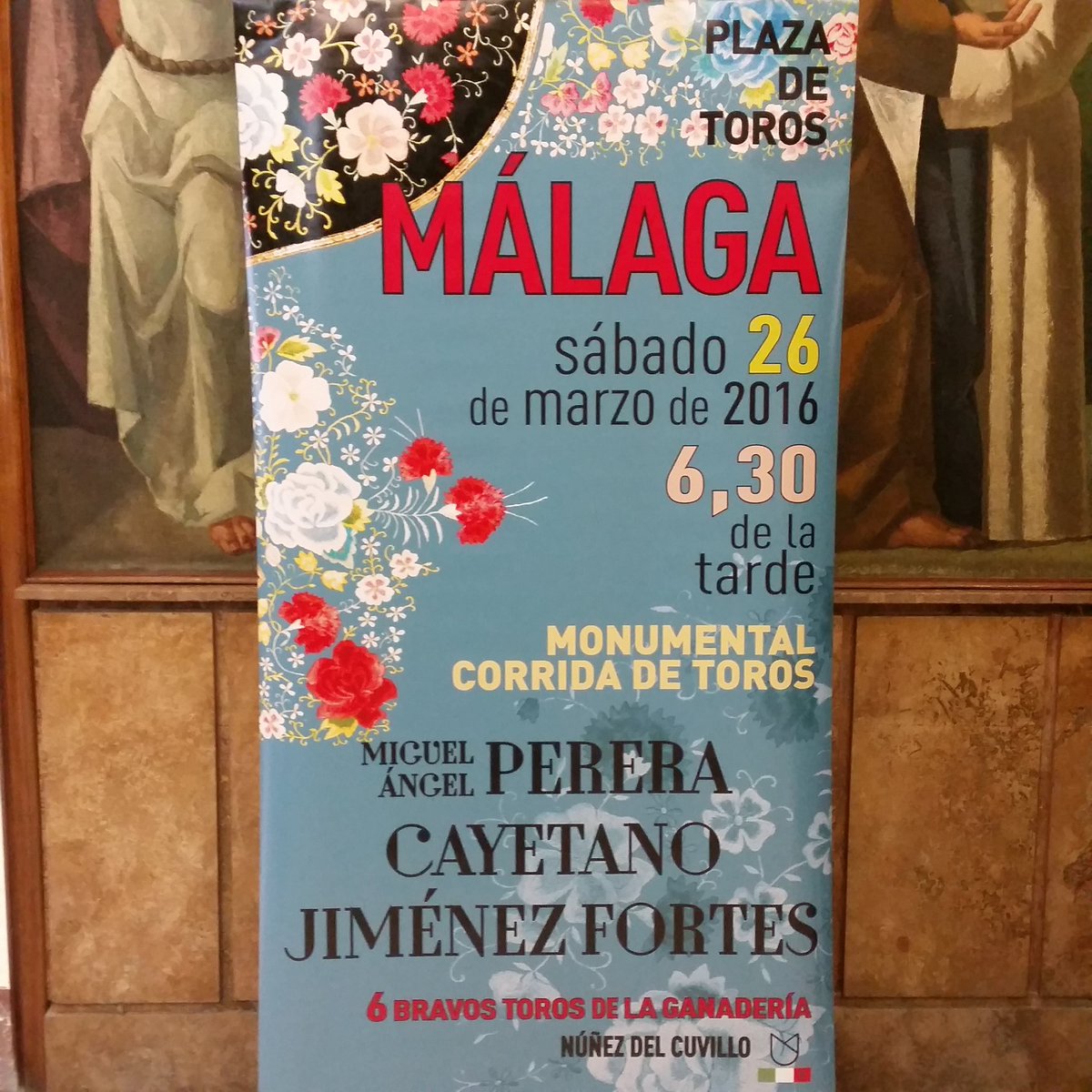 Cayetano_Rivera's tweet photo. Me hace mucha ilusión volver a torear en Málaga :)
Sábado de Gloria, 26 de Marzo.
@InfoMAPerera @JimenezFortes https://t.co/MC5vqPBnr1
