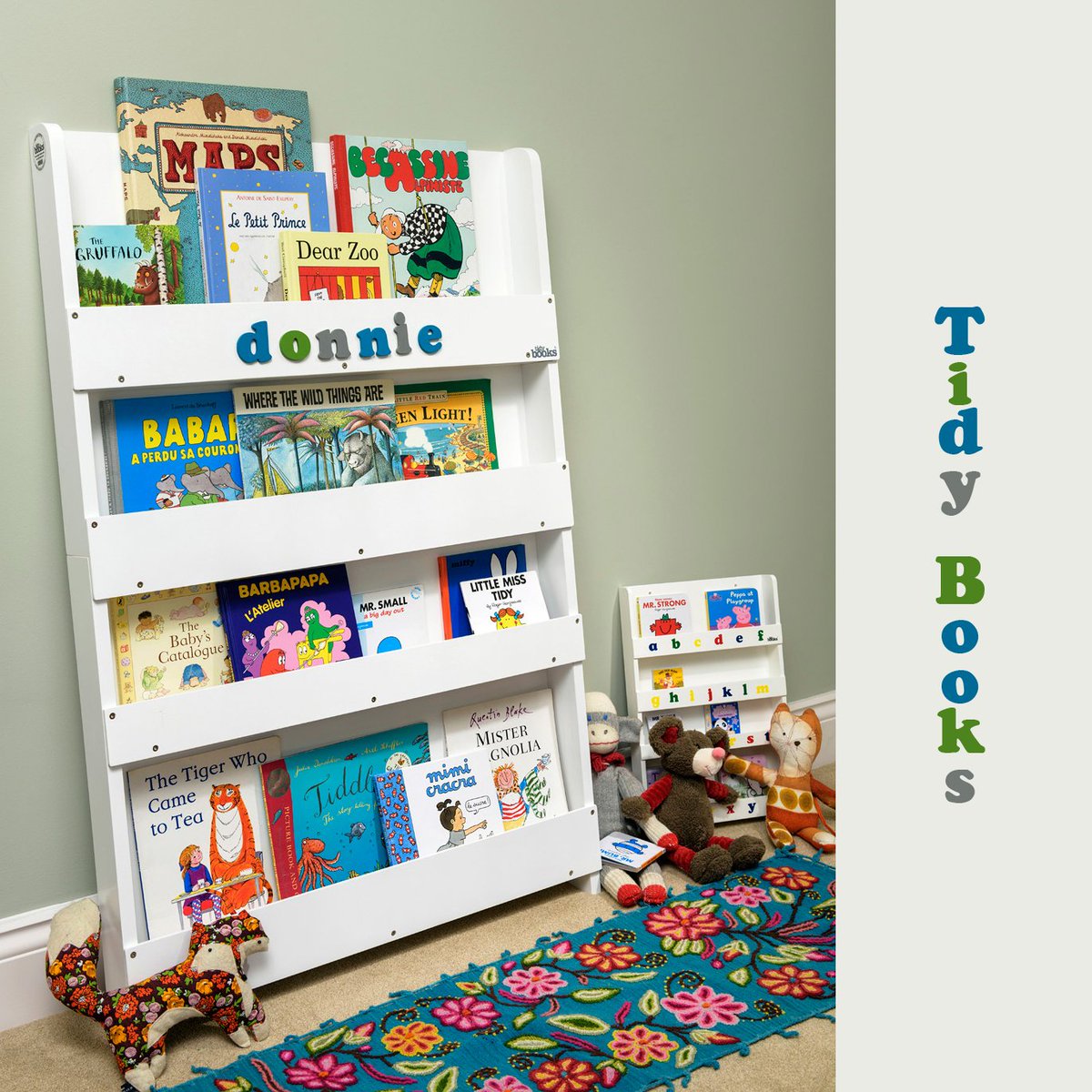 tidybooks's tweet photo. #DesignedForKids, the Tidy Books Bookcase makes choosing a book as easy as ABC! https://t.co/2SkjNfIN7G #bookworm https://t.co/zz4BlSQFj4
