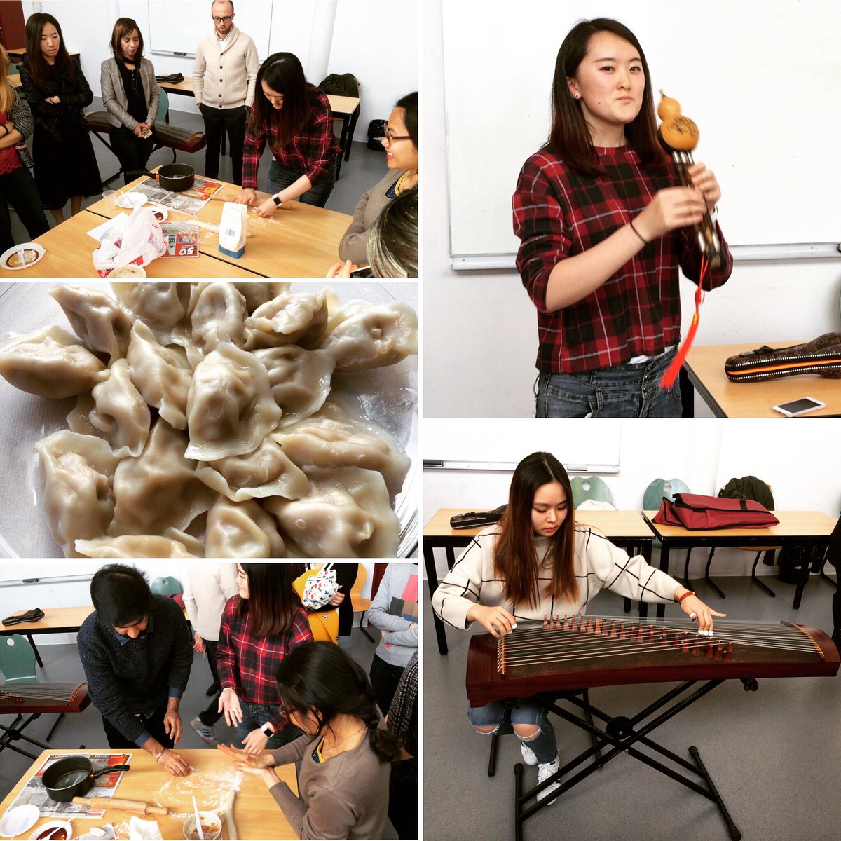 EMStrasbourg's tweet photo. Celebrating Chinese New Year with traditional food and music !
#monkeyyear2016 #dumplings https://t.co/T1eIGlJ8DT