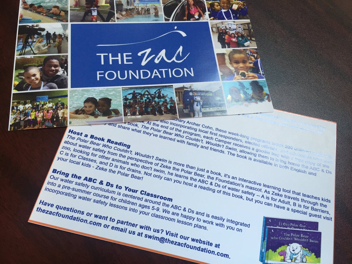 ZACFoundation's tweet photo. We're bringing #watersafety to the @WhiteHouse today! #investinsummer #DC #ZACFoundation https://t.co/Vdoh5NLnns